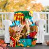1pc Phineas and Ferb1 Theme Blanket - Digital Print, Polyester, Cozy for All Seasons, Perfect for Outdoor, and Travel