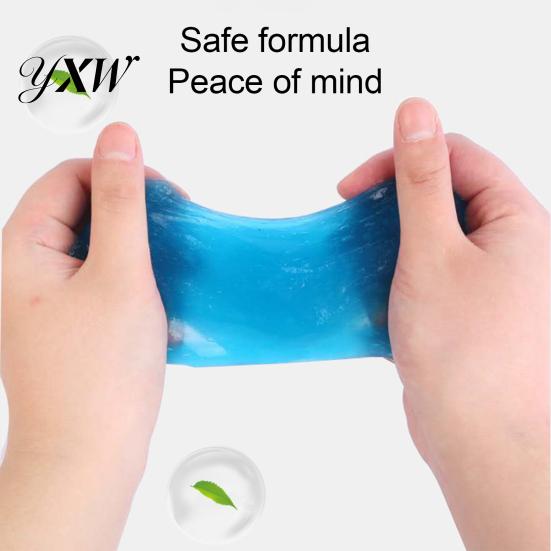 Cleaning Gum Gel Slimy Strong Dust Absorption Eco-friendly Putty Keyboard Cleaner for Air Outlet