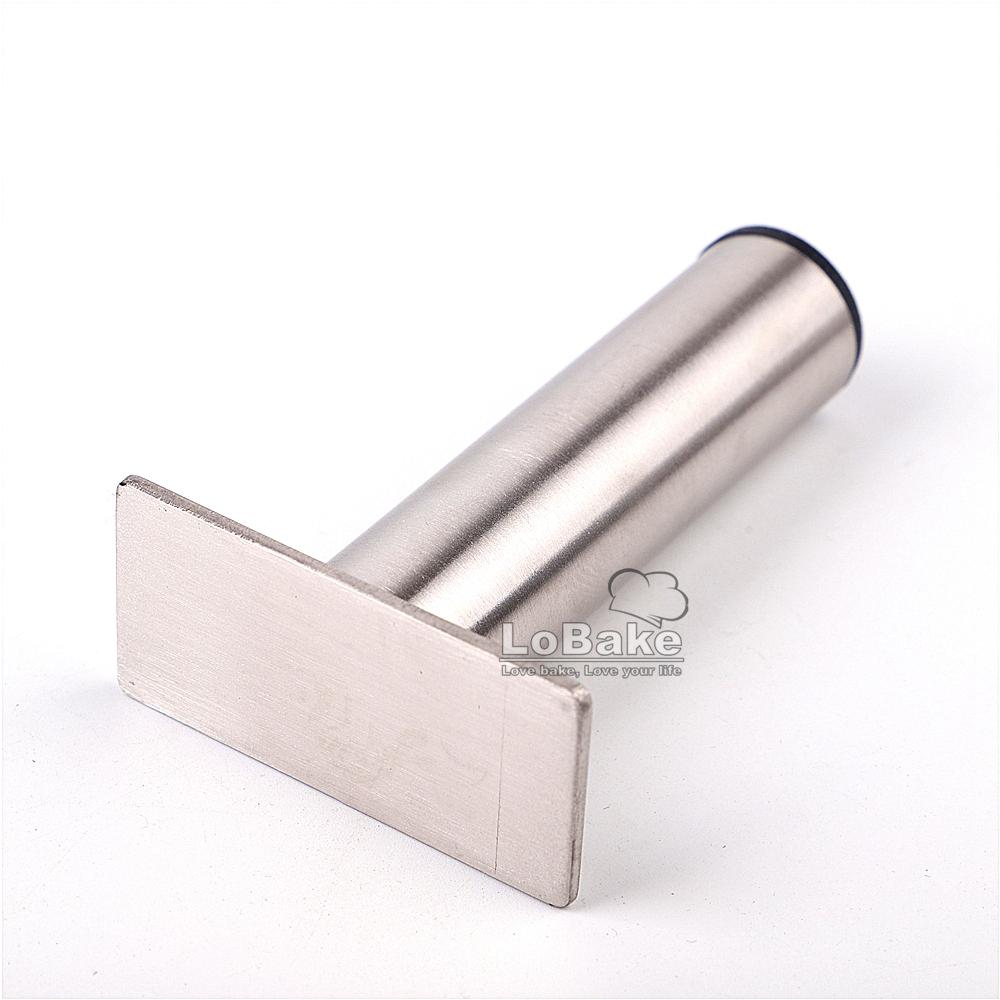 2.1cm Height Lengthened Rectangle Aluminium Pineapple Cake Mold Stainless Steel Press Stamp Fondant Cookie Biscuit Molds DIY