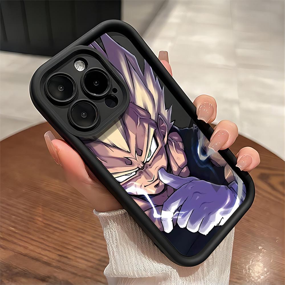 Custodia per Telefono Calda Samurai SaiyanS Oscuri Per IPhone 17e 17 16e 16 15 14 13 12 11 Air Pro Max Mini XR XS X 7 Plus Cover Posteriore Morbida in TPU