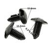 120PCS 8 Sizes Fastener Clips + 50PCS Nylon Tie Wrap For Fender Bumper Car Door