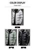 2024 Men's Hooded Winter Jacket: Trendy Warm White Duck Down Thick Fabric