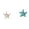 4 Styles Starfish Tortoise Beads Spacer Beads Sea Turtle Sea Star Beads Synthetic Turquoise