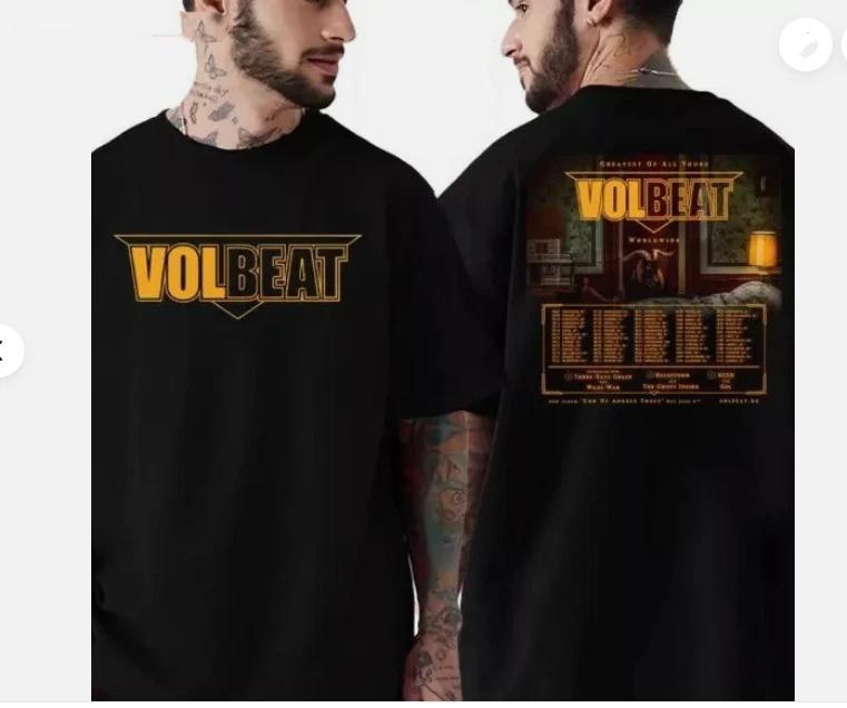 Volbeat Greatest Of All Tours 2025 Worldwide God Of Angels TShirt M