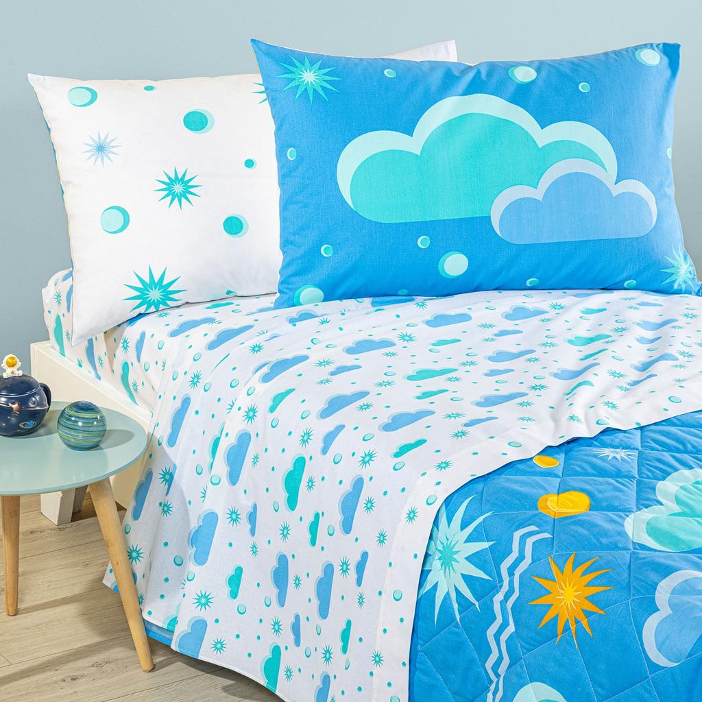 Completo Lenzuola in Cotone Magica Notte Caleffi Kids