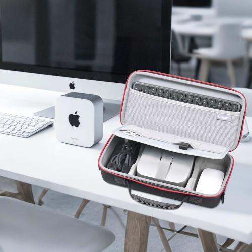 Case for Apple 2024 Mac Mini M4/Mac Mini M4 Pro Chip-Equipped Desktop Computers with Storage Bag, Fits Magic Keyboard, Magic Mouse, Magic Trackpad, an