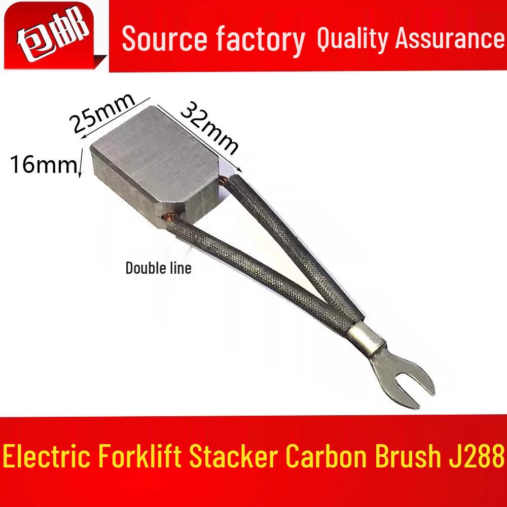 Forklift DC Motor Carbon Brush for Steering Electric Vehicle - Sizes: 6X16, 8X20, 10X20, 12.5