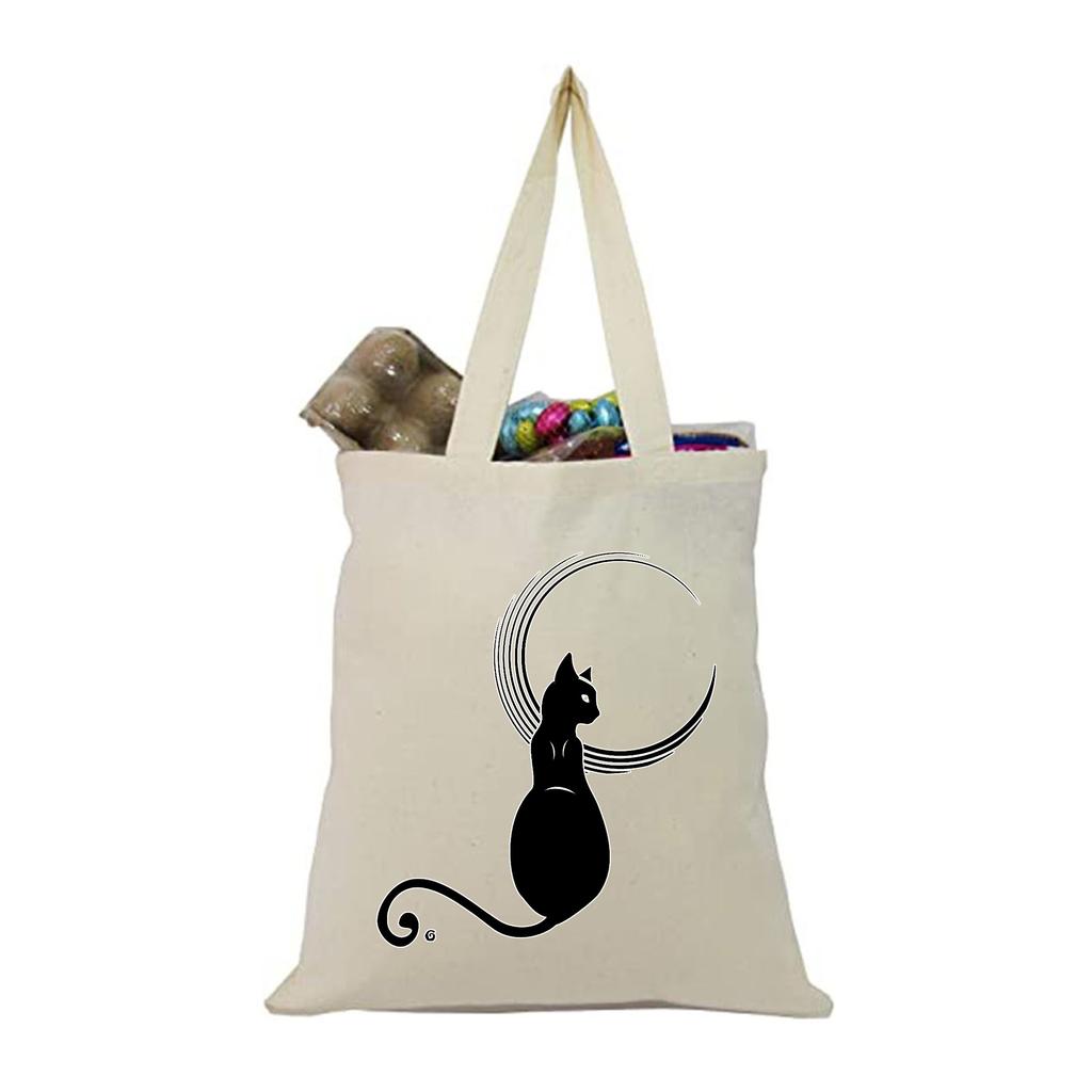 Ekologická a všestranná plátěná taška – ideální pro nakupování, skladování a knihy