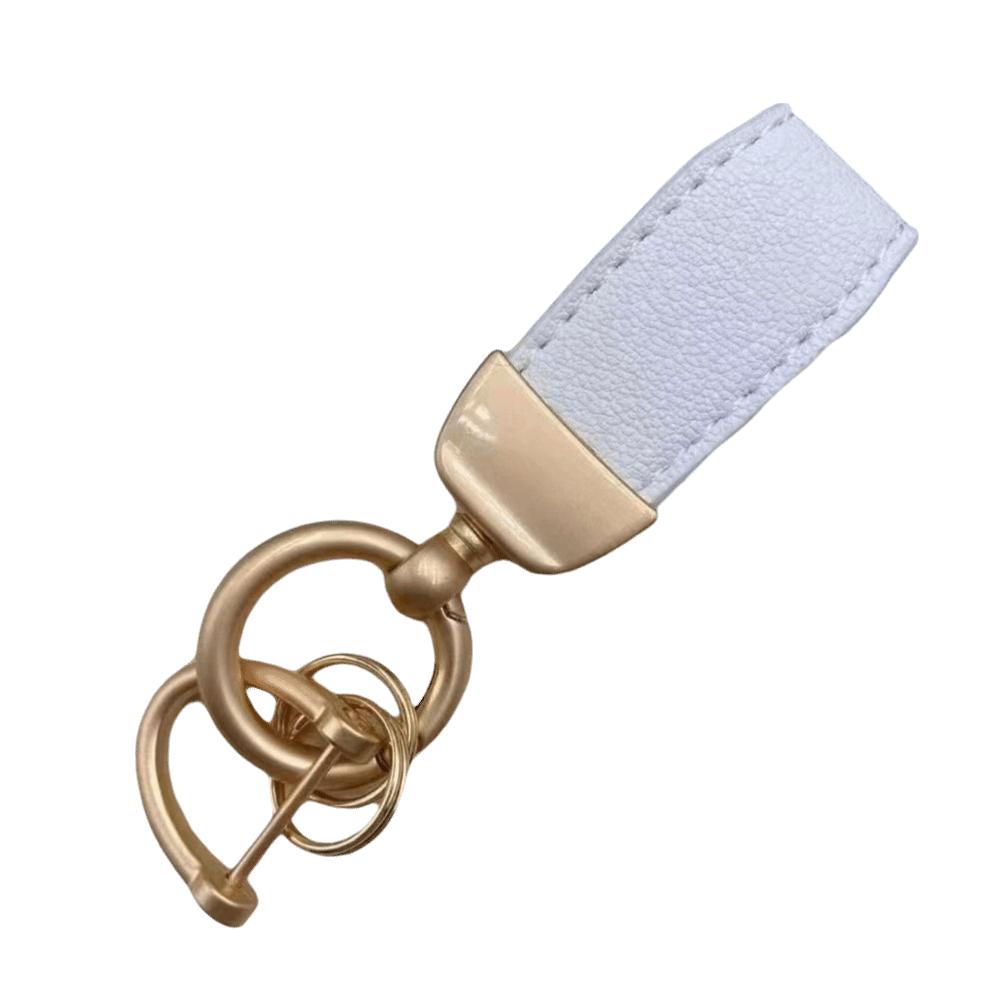 Ladies Bag Fashion Decoration Leather Car Keyring Key Holder Car Key Pendant Keychain Accessories