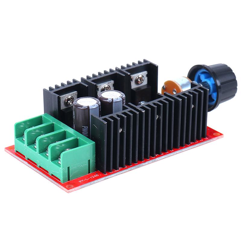 12V 24V 48V 2000W Max 10-50V 40A Regulátor otáček stejnosměrného motoru PWM HHO RC Regulátor