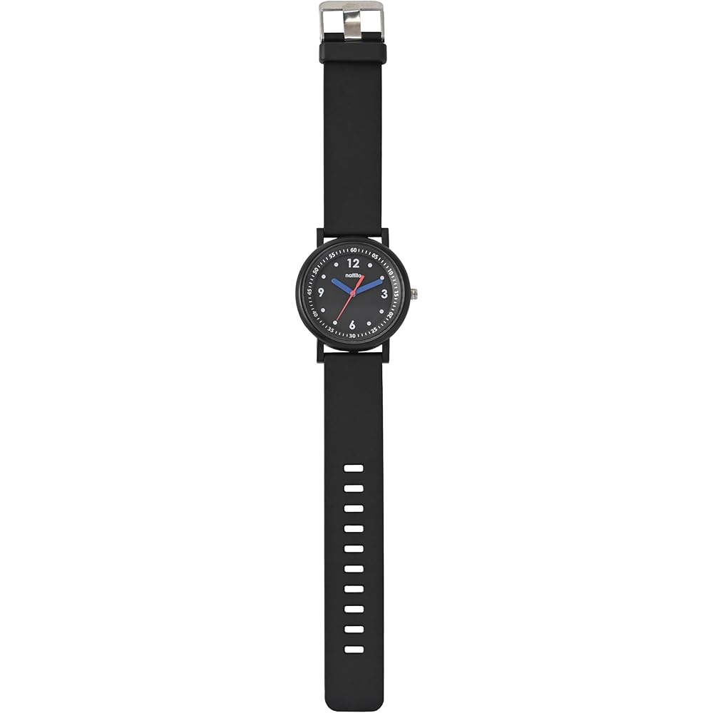 Fieldwork Unisex Analog Watch Simple Design 20mm Black Urethane Strap Casual Fashion Accessory YM129-5