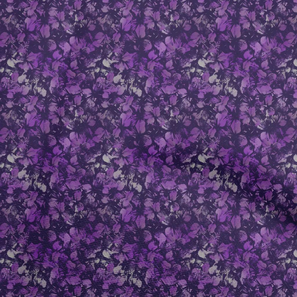 oneOone Cotton Flex Blue Fabric Abstract Sewing Fabric By The Yard Printed Diy Clothing Sewing Supplies 40 Inch