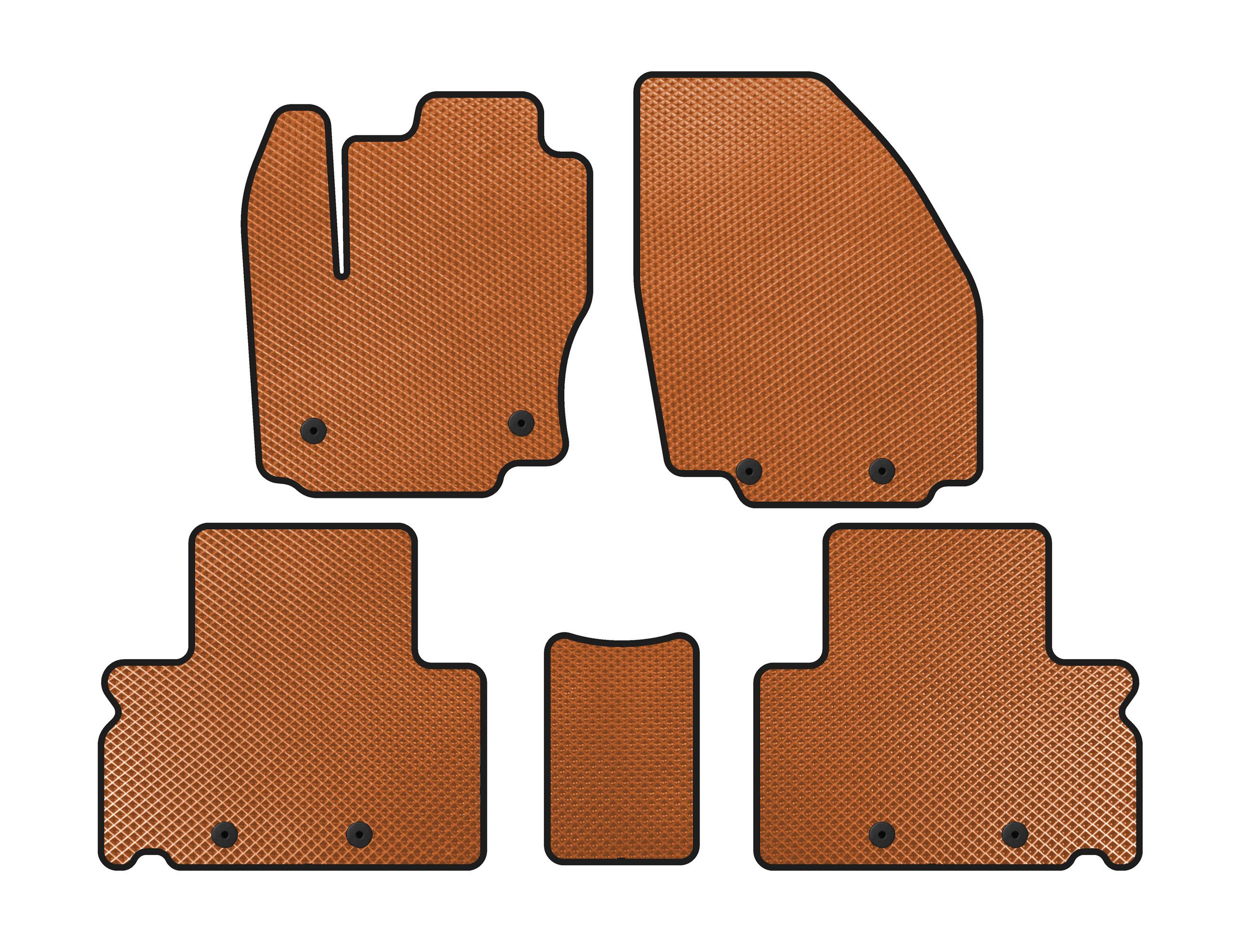 

EVA mats (Orange) for Ford S-Max 2007-2014