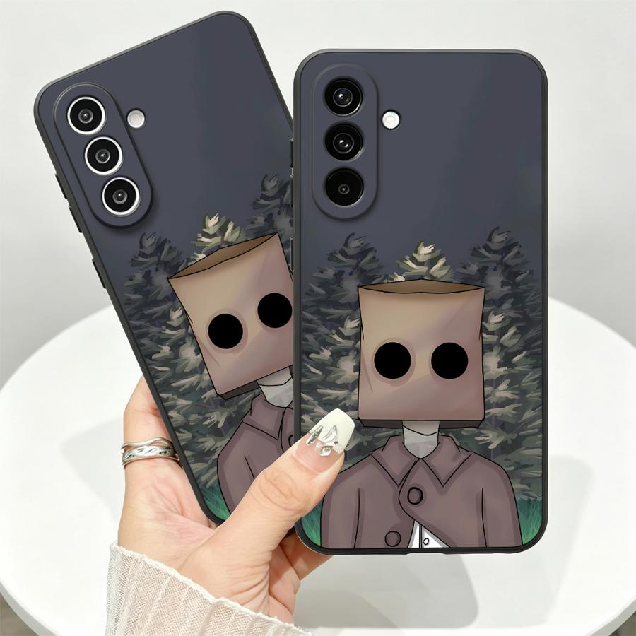 Case for Samsung Galaxy A57 A06 A15 A05 A55 A23 A25 A16 A73 A51 A37 Phone Cover A52 A36 A53 A17 A50 A12 A13 A70 A41 Dark Grey