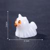 Halloween Glow-in-the-dark Puppy Ghost Figurine Cute Particle Decorative Accessories Micro-landscape Small Ornaments