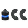 Bicycle Front Fork Seat Tube Grinding Tools Bicycle Deburring Reamer Tubing Chamfer Tool for Metal Carbon Fiber Round Tube