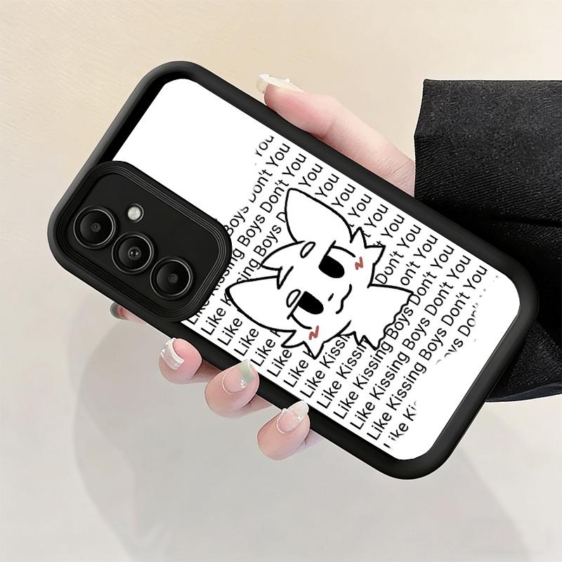 Phone Case for Samsung Galaxy A17 A16 A15 A14 A13 Cute B-Boykisser Catoon A56 A36 A26 A55 A35 A25 A54 A34 A24 A53 A33 A23 A07 A0