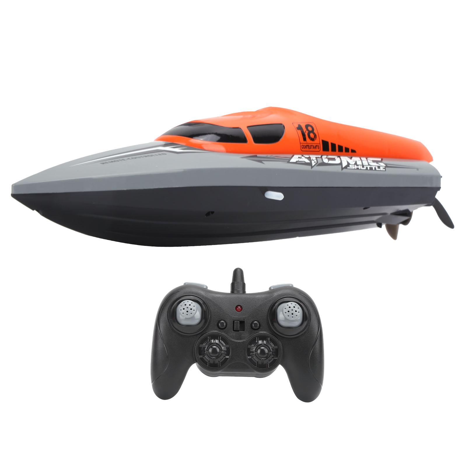 2.4G High Speed Remote Control Boat Waterproof Anti Collision Remote Control Speedboat