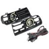 1Set Car Grill LED Fog Light Grille Lower Grill With LED DRL Lamp For VW GOLF MK4 1998-2004