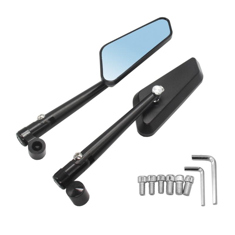 Motorcycle Handlebar Accessory: Heavy Industry Rear View Side Mirrors,Universla 1Pair