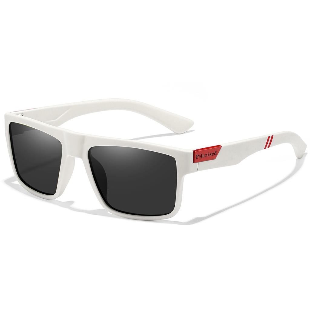 Polarized Sunglasses for Men and Women Classic Square Frame Glasses for Driving Fishing and Golf Unisex