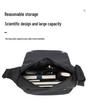 Men's Trendy Waterproof Multi-Pocket Crossbody Shoulder Bag for Travel and Casual Use