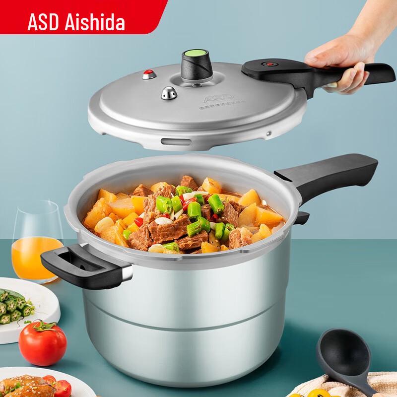 ASD 304 Stainless Steel Multi-Stove Pressure Cooker