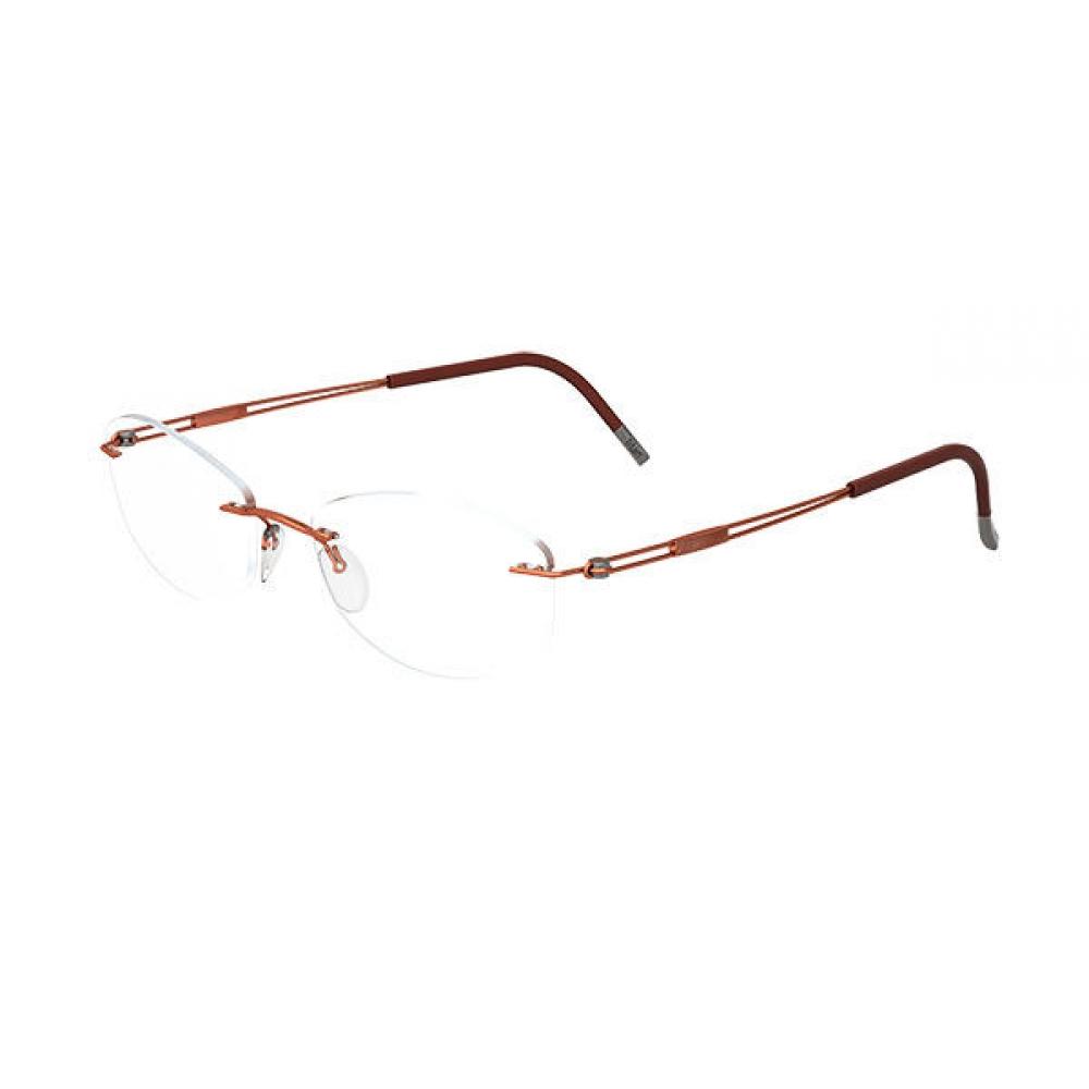 Silhouette Men Eyeglasses 5521 70 2540 Orange/54-17-135