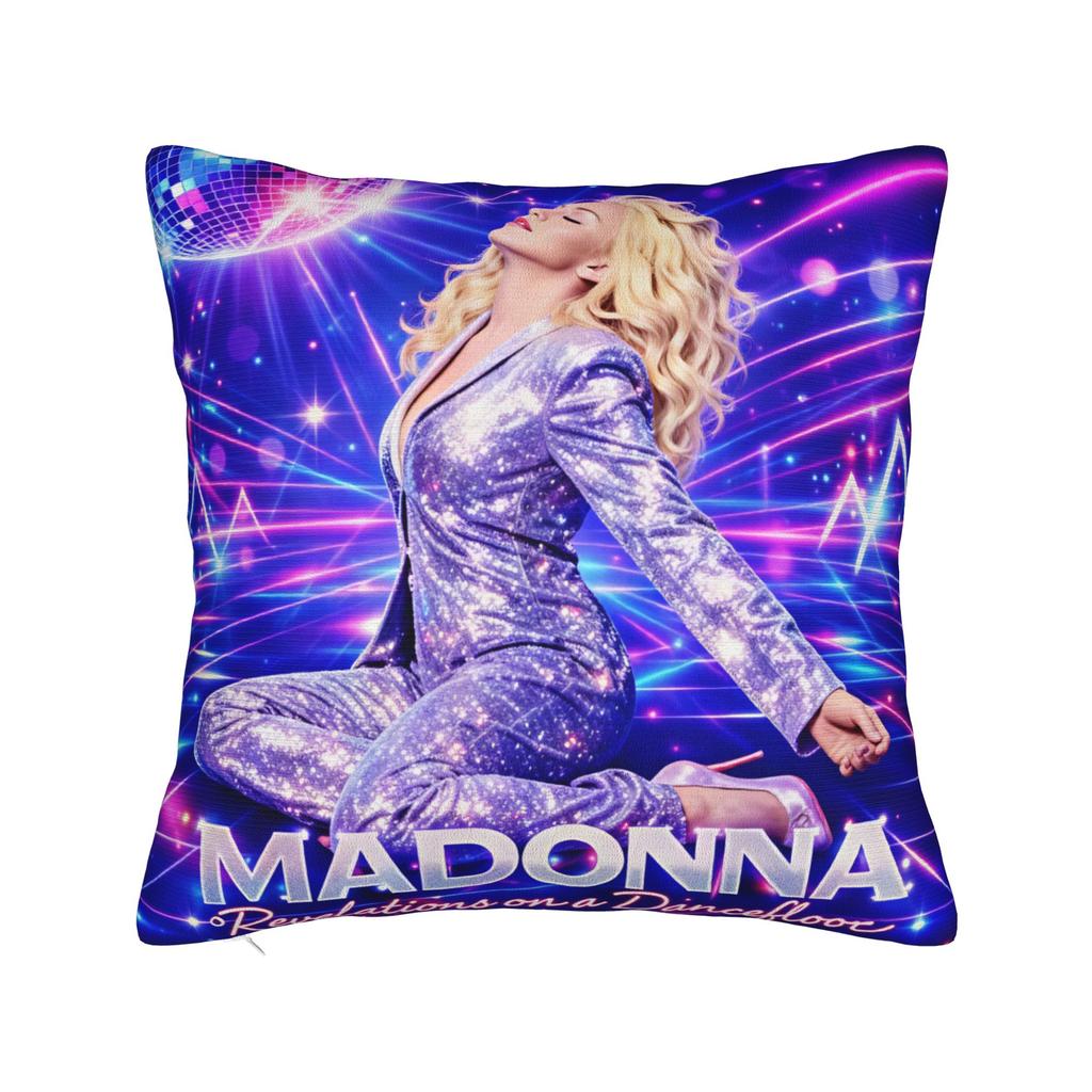 M-Madonna Confessions I Feel So Free Pillowcases Kawaii Pillow Case For Sofa Home Decor Soft Pillow Cover