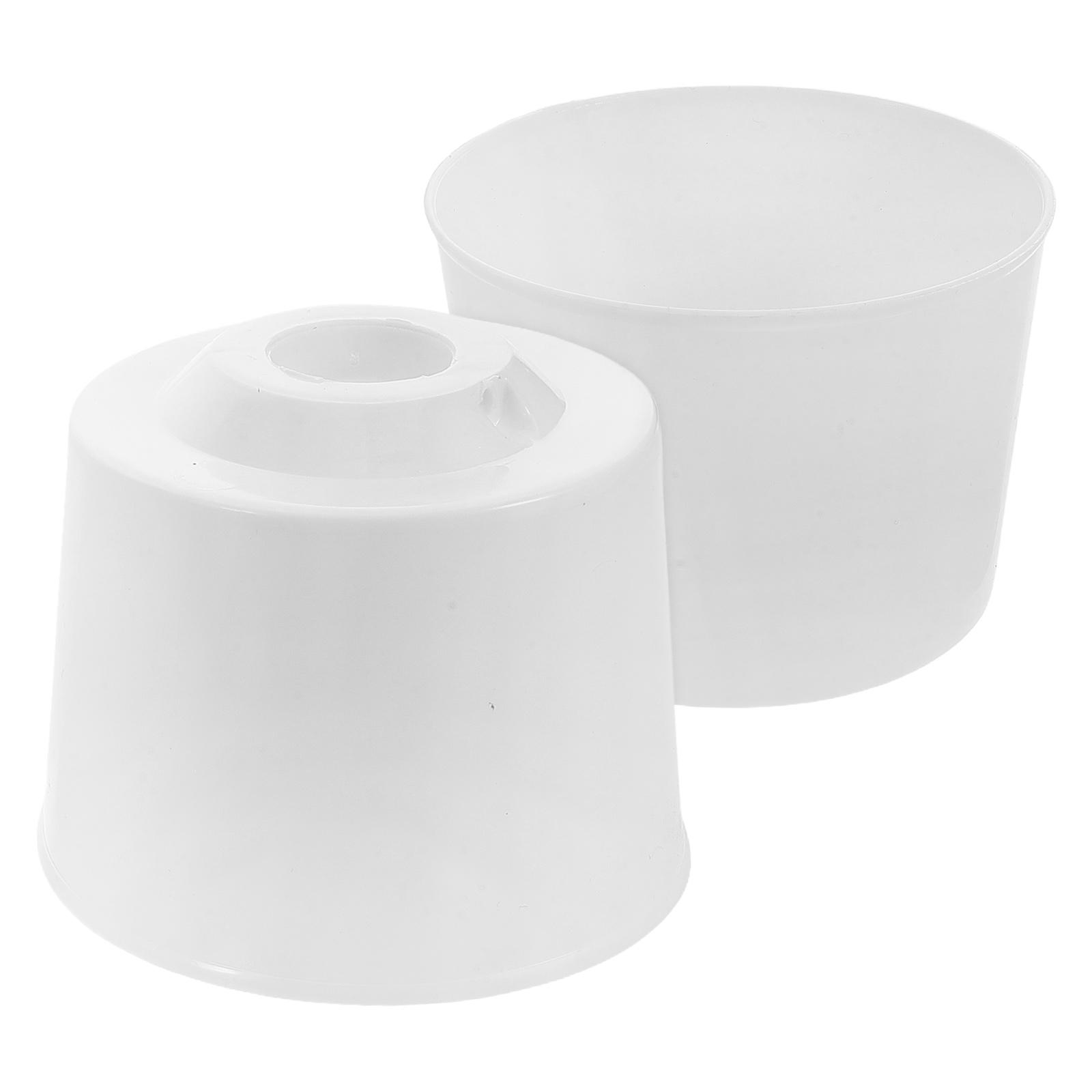 2pcs Universal Ceiling Fan Covers Floor Fan Guard Protective Shell For Protecting Against Debris Replacement Canopy Base 8.90X8.90X7.00CM