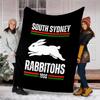 1pc Football Team (16) Theme Blanket - Digital Print, Polyester, Cozy for All Seasons, Perfect for Outdoor, Camping, and Travel