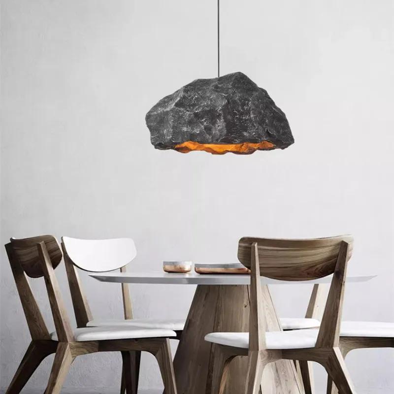 Wabi-sabi Style Chandelier Creative Personality Restaurant Bar Lamp Micro Cement Designer Homestay Living Room Chandelier