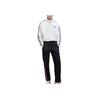 Li-Ning Sport Fashion Open-Front Hoodie Set Men Hoodies Off-White AWEQ027-3
