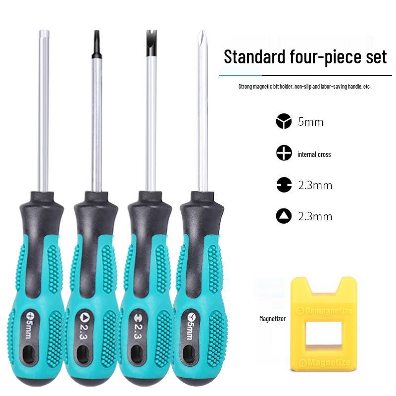 Triangular Socket Screwdriver Set: Y-Type, U-Shape, Inner Triangle, Phillips, Flathead, Three-Wing
