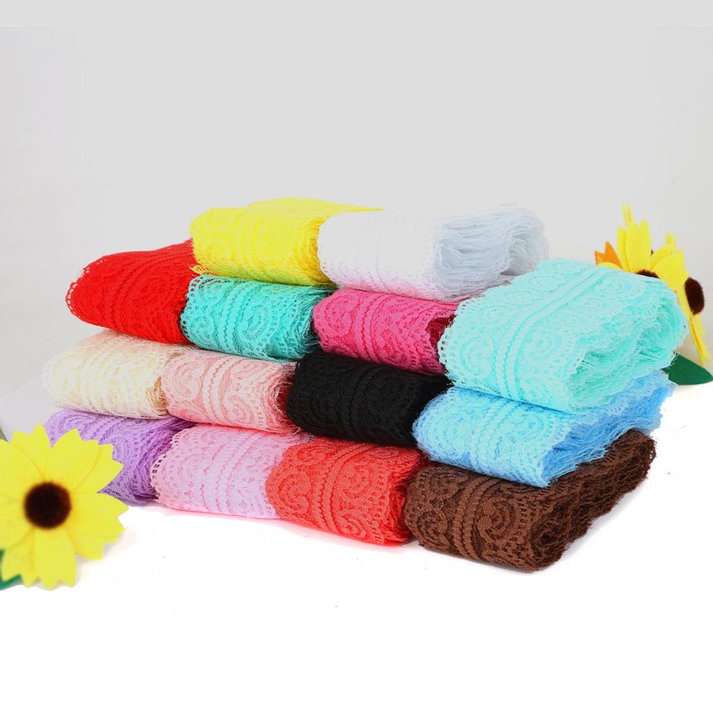 Koronka bez rozciągliwości - 5 jardów Dekoracyjny dodatek do odzieży DIY