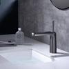 New Luxury Gold Basin Faucet Bathroom Single Lever Hot and Cold Sink Mixer Tap Faucet Solid Brass Basin Lavtory Faucet