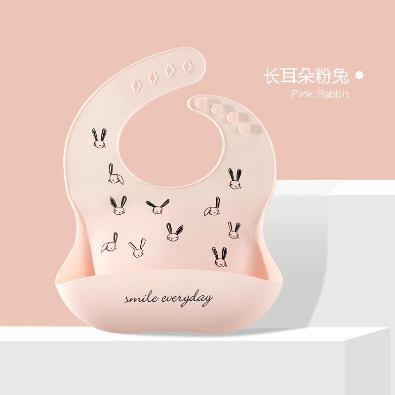 Children's Products Baby Bibs Waterproof Children Silicone Bibs Baby Drooling Rice Bibs Washable