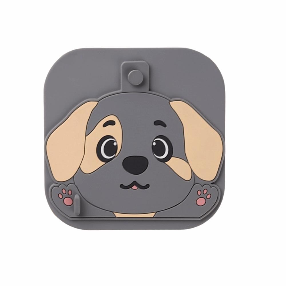 2 in 1 Sewer Floor Drain Cover Silicone Reusable Shower Drain Cover Anti-blocking Thickened Floor Drain Sticker серый