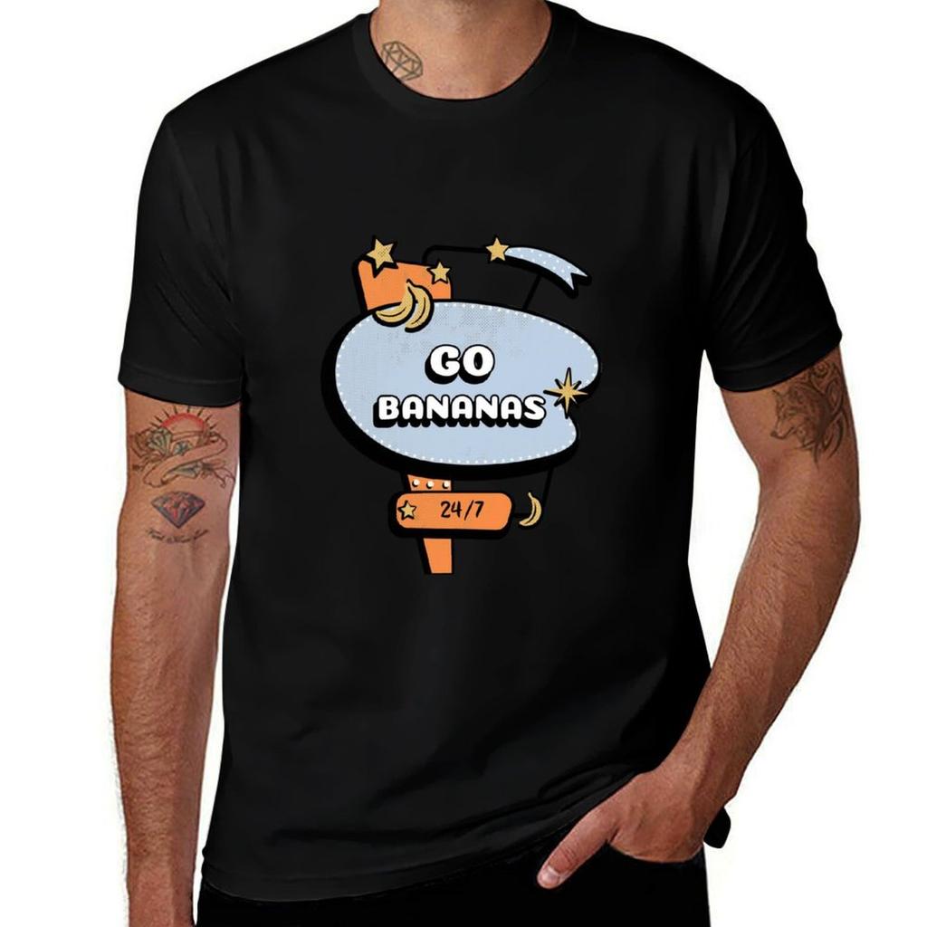 Go Bananas TShirt t shirts cotton 100 man t shirts for men TShirt