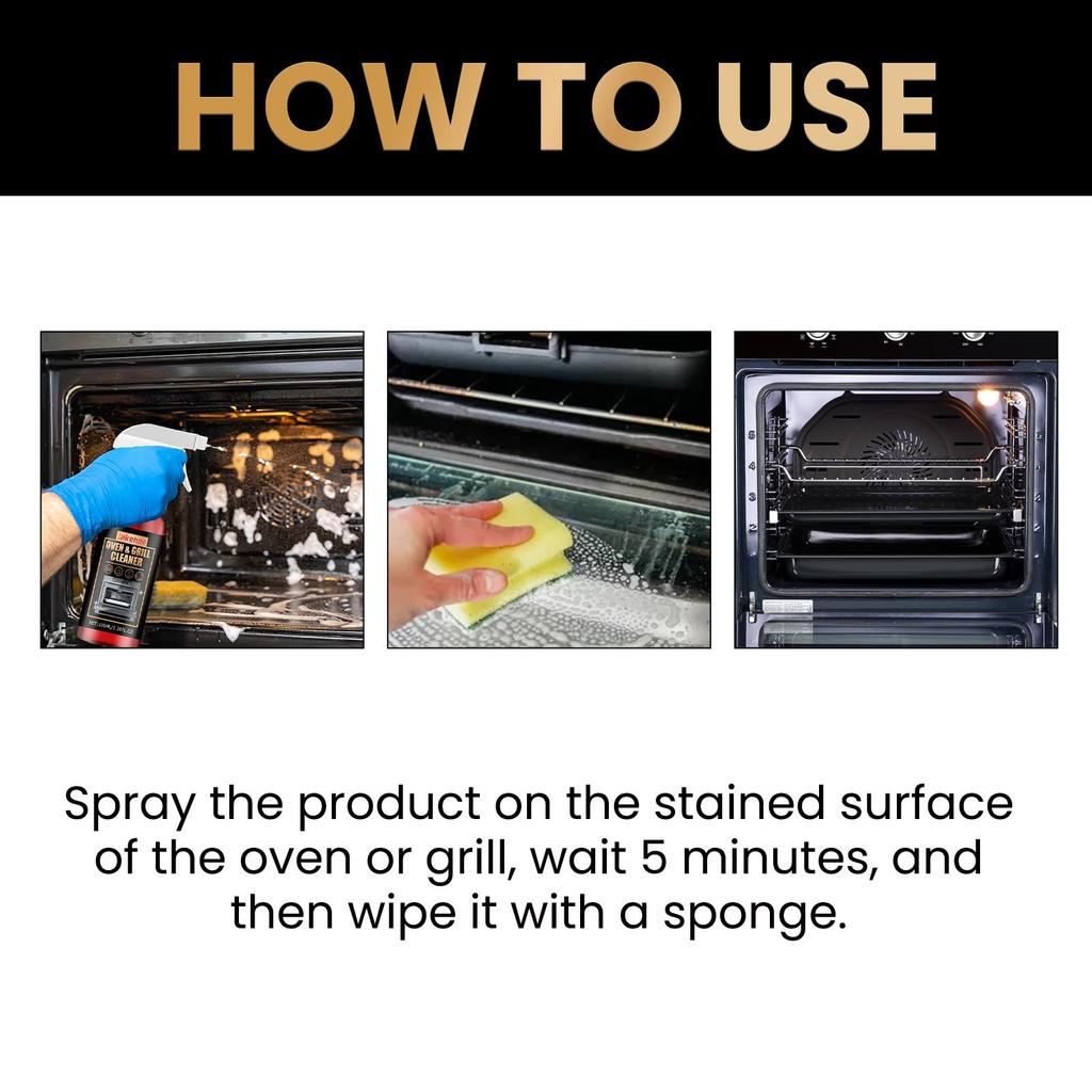 Powerful Oven And Grill Cleaner Spray Decontamination Deodorization Oil Removal Agent Suitable For Microwave Oven Age C2r4