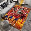 "Soccer Champions Carpet" Designed Floor Mat, Suitable As a Non-slip Mat for the Living Room or Bedroom Sofa