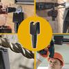 Universal Drill Dust Collector, Hands-Free Vacuum Attachment, Dust Collector for All Drill Bits Woodworking Dust Debris