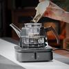 High-Temperature Resistant Glass Teapot with Large Capacity for Electric Stove and Fireplace Use