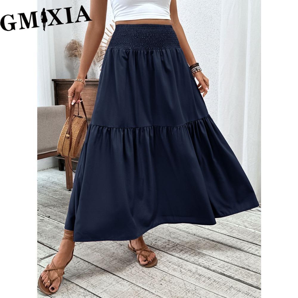 GMXIA Women's Fashion Leisure Casual Summer Spring Skirt