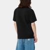 Carhartt WIP FW24 Letter Pattern Printed Cotton Crew Neck Casual Short Sleeve T-Shirt Men Tops Black I034851-0D2-XX