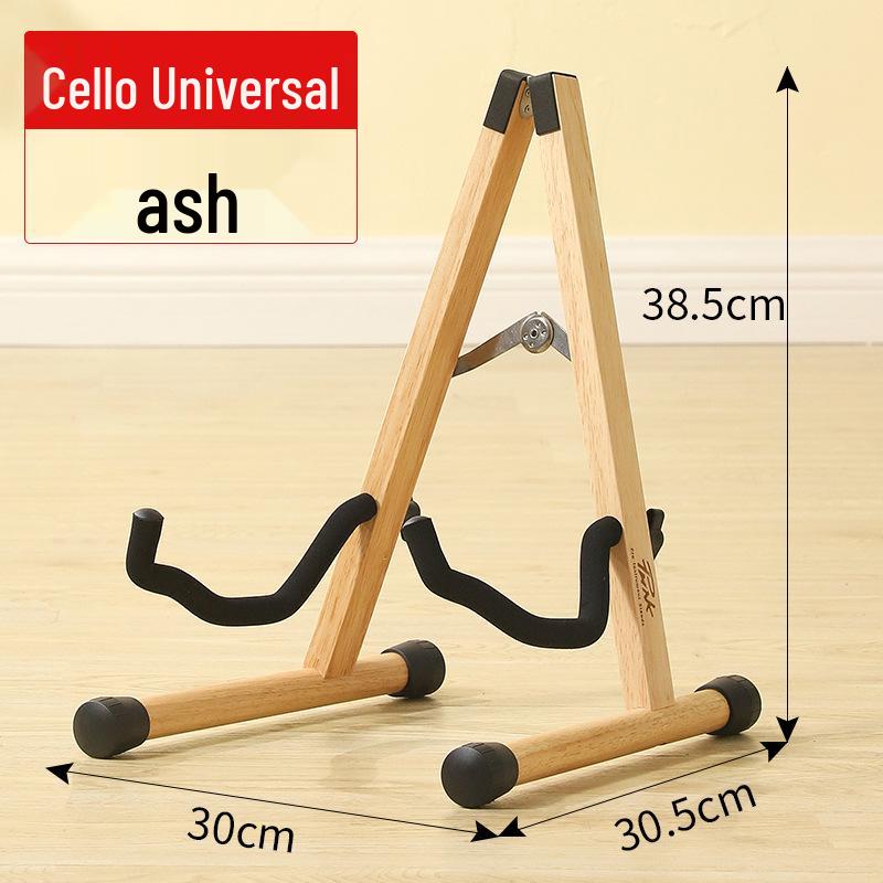 Universal Non-Slip Foldable Cello Display Stand for Home and Performance Use