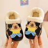 New EVA Boys' Cotton Slippers Cartoon Cute Thickened Warm Removable Cotton Slippers Girls' Baby Cotton Shoes