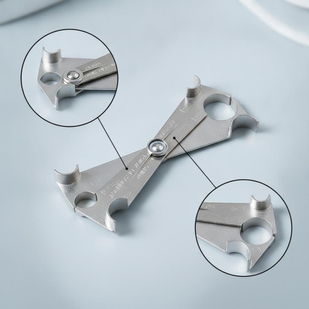 Fuel Line Disconnect Tool Stainless Steel Removal Metal for Mechanics, Home