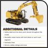 DM85924 Highline Series Cat 323F L Hydraulic Excavator 1/50