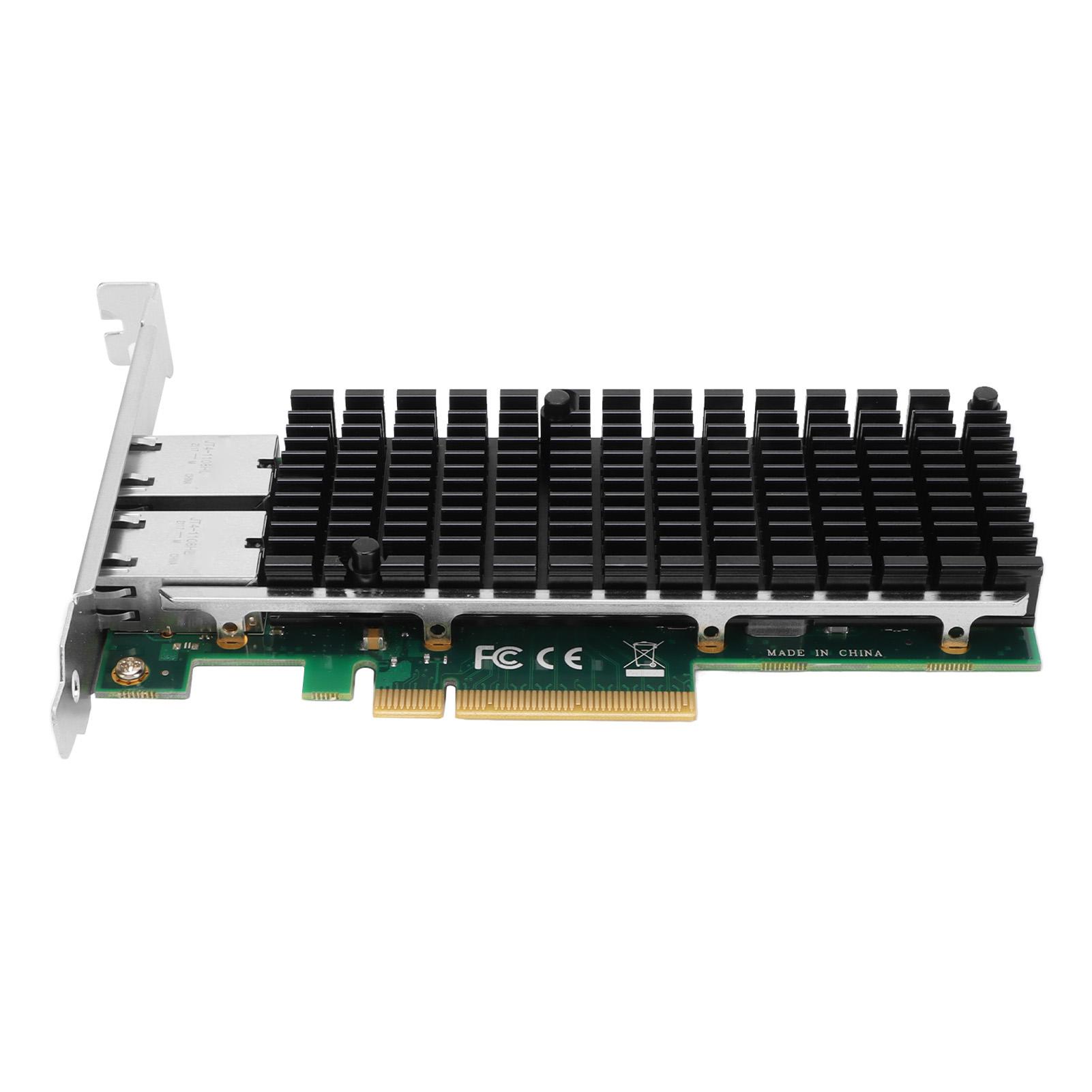 

PCIE NIC Network Card 10Gb Dual RJ45 Ports for Intel X540 T2 Chipset PCI Express Ethernet Adapter